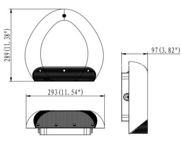 Lite Unite WP06 LED Wall Light - Image 3