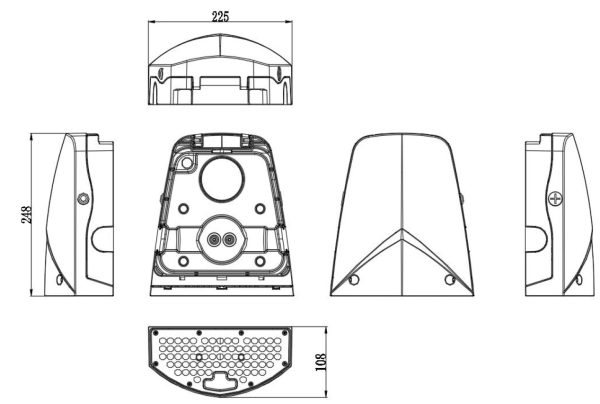 Lite Unite WP10 LED Wall Light - Image 3