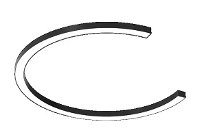 Custom Arc Pendent